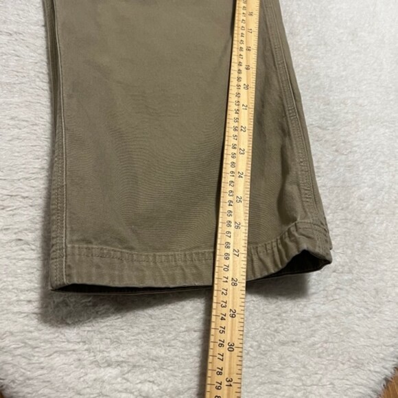 Duluth Trading Flex Fire Hose Khaki Carpenter Cargo Work Pants Size 44 x 30 - Picture 16 of 16
